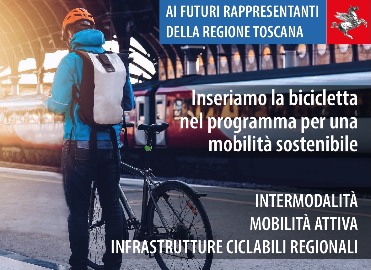 Le proposte di FIAB Toscana in vista delle elezioni regionali